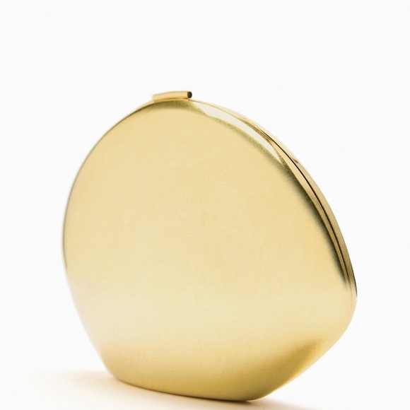 ZARA GOLD BOX BAG - Picture 3 of 12